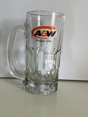 Vintage A&W Root Beer Mug Since 1956 - Large big 18 ounce